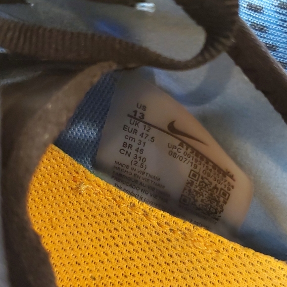 SOLD!!! NIKE Blue Zoom Pegasus Turbo 2 Men’s - Size 13 - Picture 12 of 12